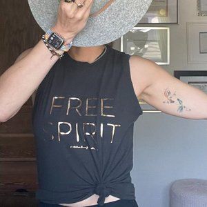 Spiritual Gangster, Free Spirit Muscle Tank, Super Soft, Size Small